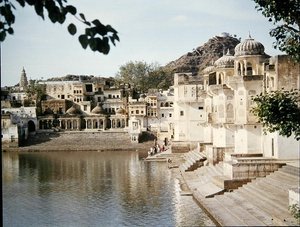 Kilátás a városra alkotó: Indian School