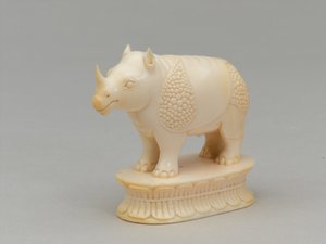 Fehér püspök, sakkfigura, India, 1820 körül alkotó: Indian School