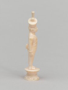 Fehér gyalog, sakkfigura, India, 1820 körül alkotó: Indian School