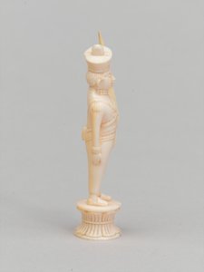 Fehér gyalog, sakkfigura, India, 1820 körül alkotó: Indian School