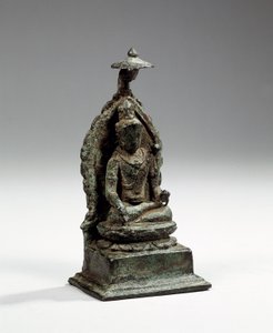Padmapani közép-jávai alakja, 9. század vége (bronz)