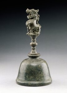 Harang oroszlánnal (bronz) alkotó: Indonesian School