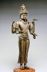 Shiva Mahadeva (bronz, arany és ezüst)