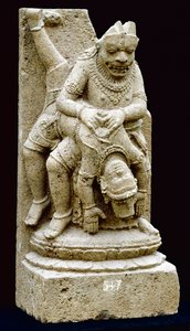 Visnu mint Narasimha (andezit)