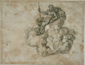 Apollo (toll és tinta papíron) alkotó: Inigo Jones