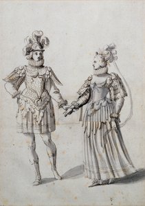 A csillagok hatásai (toll és tinta papíron) alkotó: Inigo Jones