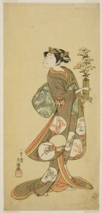 Yamashita Kyonosuke I színész női szerepben alkotó: Ippitsusai Bunchō