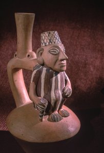 A 15-ös szektorban, az iskola udvarán feltárt kengyeles kiöntős palack. A "Chiquita Falsa"-val együtt találták 2000 novemberében. alkotó: Ira Block