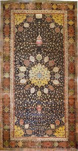 Az Ardabil szőnyeg, 1540 körül alkotó: Iranian Master