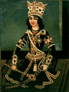 Abbas-Minza (kb. 1783-1833), perzsa herceg, Fath Ali sah fia (urkolt 1797-1834) portréja
