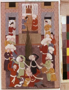 A dervis tánc alkotó: Iranian School