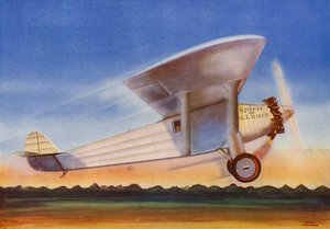 Ryan Monoplane, Spirit of St Louis (színes litográfia)