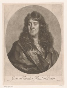 Pieter van der Meulen portréja Petrus Vander Meulen Pictor (cím az objektumon)