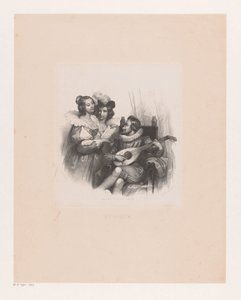 Zenekészítő cég Zene (cím a tárgyon) alkotó: Isaac Cornelis Elink Sterk