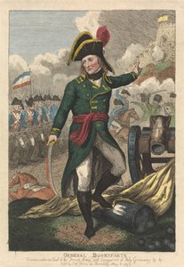 Buonaparte tábornok alkotó: Isaac Cruikshank