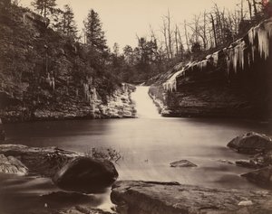 Lula-tó, Upper Falls, Lookout Mountain, Georgia alkotó: Isaac H. Bonsall