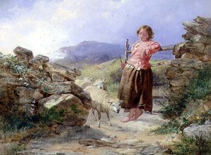A kis pásztorlány alkotó: Isaac Henzell