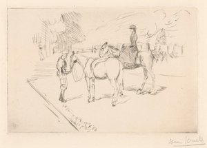Amazon társával alkotó: Isaac Israels (signed by artist)