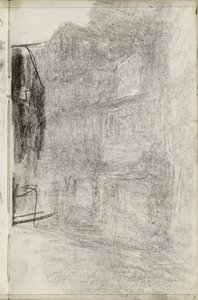Építészeti tanulmány alkotó: Isaac Israels