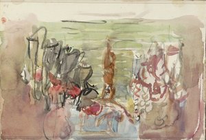 Művészek a színpadon alkotó: Isaac Israels