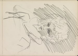 Egy fürtös nő mellszobra alkotó: Isaac Israels