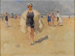 Lady on the Beach, Viareggio