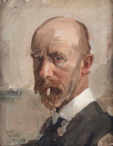 Önarckép cigarettával, 1909.