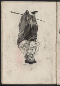 Álló férfi bajor jelmezben alkotó: Isaac Israels