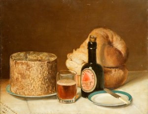 Csendélet, 1895 alkotó: Isaac John Williams