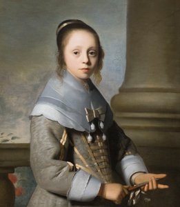 Lányportré, 1650 körül (olaj, vászon)