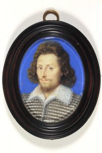 Egy úriember, akit valaha Sir Philip Sydney-nek hittek, de valószínűleg Robert Sydney-nek (zománc) alkotó: Isaac Oliver