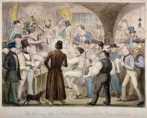 „Az este a színlelt választás után a Flotta börtönben, 1835. június”