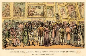 Jól kidolgozott shilling alkotó: Isaac, Robert and George Cruikshank