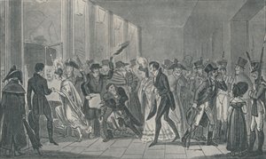 Az Opera után, 1821, 1920. Művészek: Isaac Robert Cruikshank, George Cruikshank. alkotó: Isaac, Robert and George Cruikshank