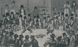A királyi pilótafülkében, 1821, 1920. Művészek: Isaac Robert Cruikshank, George Cruikshank. alkotó: Isaac, Robert and George Cruikshank