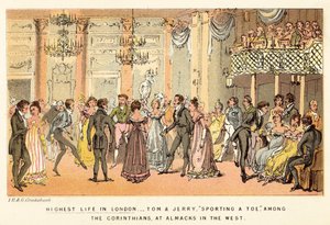 Legmagasabb élet Londonban alkotó: Isaac, Robert and George Cruikshank