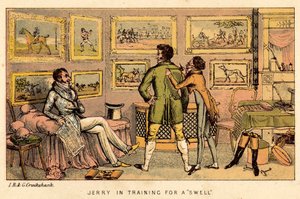Jerry a duzzadásra készül alkotó: Isaac, Robert and George Cruikshank