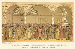 A királyi börze alkotó: Isaac, Robert and George Cruikshank