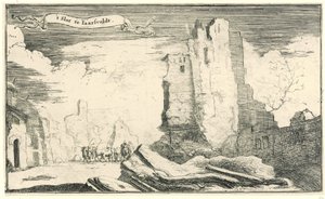 A jaarsveldi kastély, amelyet 1672-ben a franciák romboltak le 