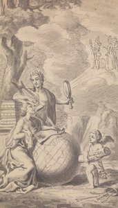 Frontispiece Vol. VII, I. szám 1775-re a Város és Vidék folyóiratból alkotó: Isaac Taylor