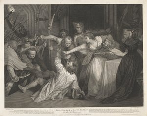 David Rizzio meggyilkolása 1566. március 9-én