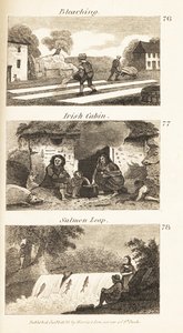 Kereskedelem a Regency Ireland-ben: fehérítés, ír kabin és lazacugrás alkotó: Isaac Taylor