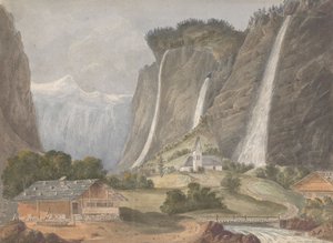Staubbach, Lauterbrunnen (Svájc) alkotó: Isaac Weld
