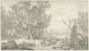 Árkádiai táj alkotó: Isaac de Moucheron