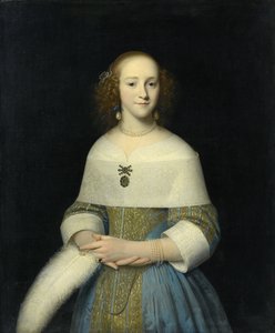 Egy fiatal nő portréja, valószínűleg Susanna Reael, 1656