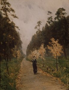 Őszi nap. Sokolniki, 1879 alkotó: Isaak Ilyich Levitan