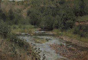Patak, 1880-as évek alkotó: Isaak Ilyich Levitan
