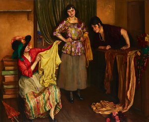 The Blouse Shop (olaj, vászon)