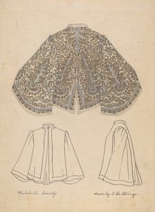 Hímzett kabát alkotó: Isabelle De Strange