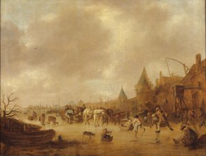 A korcsolyázók, 1644